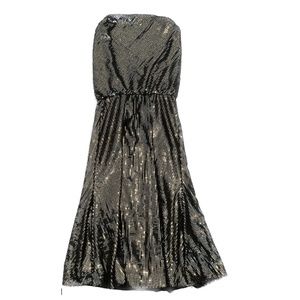 DRESS THE POPULATION Sequin Dress